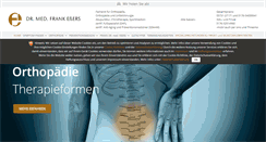 Desktop Screenshot of dr-frankessers.de